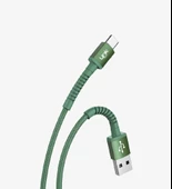 LİNKTECH USB - TYPE-C 3A 1mt Şarj Data Kablosu Karışık Renkler thumbnail 6