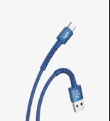 LİNKTECH USB - TYPE-C 3A 1mt Şarj Data Kablosu Karışık Renkler thumbnail 5