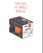 EMAS 11 PİNLİ ENDÜSTRİYEL ROLE 12V AC thumbnail 1