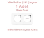 VİKO ROLLİNA BEYAZ İKİLİ ÇERÇEVE thumbnail 1