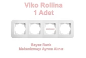 VİKO ROLLİNA BEYAZ DÖRTLÜ ÇERÇEVE thumbnail 1
