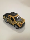 Fast Racer High Simulation Metal Çek Bırak Askeri Araba K137A25K thumbnail 6