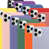 Apple iPhone 12 Pro Max (6.7) Kılıf, Logis Liquid Lansman Silikon thumbnail 1