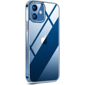 Logis Apple iPhone 12 Mini 5.4" Şeffaf Kılıf Silikon Koruma thumbnail 1