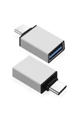 Daytona Dr01 Usb Flash Drıver Type-C usb (GİRİŞ : USB TYPE-C  ÇIKIŞ : USB 3.0 TYPE-A) (2ADET) thumbnail 1