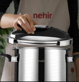 Nehir Silver Matik 5 Lt Düdüklü Tencere thumbnail 1