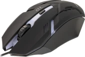 Rgb Kablolu Gaming Mouse Siyah Oyuncu Mouse thumbnail 3