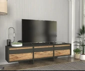 Maggie Tv Stand Antrasit - Atlantik Çam thumbnail 4