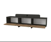 Maggie Tv Stand Antrasit - Atlantik Çam thumbnail 6