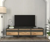 Maggie Tv Stand Antrasit - Atlantik Çam thumbnail 1