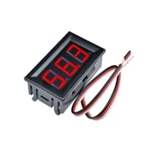 0.56 inch DC 0-100V Digital Voltmetre 3 Telli Panel Tip thumbnail 1