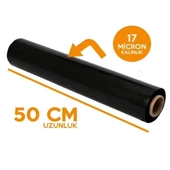 Siyah Palet Streç 50 CM 17 Mic.  2000Gr / 300mt. thumbnail 2