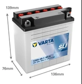 Varta Akü 12N9-4B 12V9AH thumbnail 2