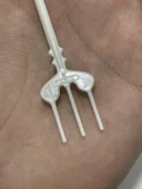 Plastik Kokteyl Cips Çatalı 9cm (100 Adet) thumbnail 9