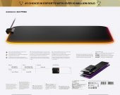SteelSeries QcK Prism Cloth RGB Mousepad - Medium thumbnail 4