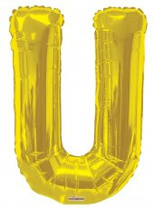 FOLYO BALON HARF U GOLD 34 (86CM) (DÜ 45) thumbnail 2