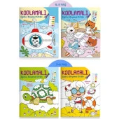 Kodlamalı Eğitici Boyama Seti 4 Kitap thumbnail 2