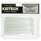 Keitech Swing İmpact 7.5cm (3") #422 Sight Flash Silikon Balık thumbnail 2