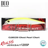 Duo Realis Jerkbait 120SP CLB0230 Ghost Pearl Chart thumbnail 2
