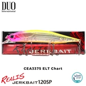 Duo Realis Jerkbait 120SP CEA3375 ELT Chart thumbnail 2