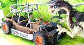 Dinozor Avcısı Buggyli  Oyun Seti thumbnail 1