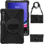 Zore Galaxy ile uyumlu Tab S9 FE Plus Defender Tablet Silikon thumbnail 5