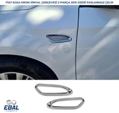 Fiat Egea Krom Sinyal Çerçevesi 2 Parça 2015 Üzeri P.Çelik thumbnail 1