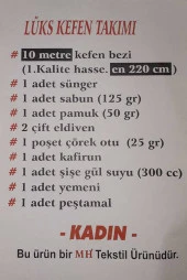 Cenaze Levazımatı Bayan 2.2 X 10 Metre thumbnail 3