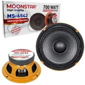 MOONSTAR MS-6542 Oto Midrange 16cm 700 Watt 2 Adet thumbnail 1