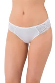 5 Adet Lüx Drm Bayan Bambu Dantelli Bikini Külot Slip 3120 thumbnail 1