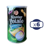 Master Potato Soğanlı & Ekşi Kremalı Cips 60 Gr x 6 Adet thumbnail 2