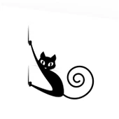 KEDİ FOLYO STİCKER thumbnail 1