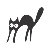 KEDİ FOLYO STİCKER thumbnail 1