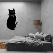 SİYAH KEDİ FOLYO STİCKER thumbnail 2