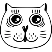 KEDİ FOLYO STİCKER thumbnail 1