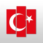 Türk Bayrak Kanvas Tablo thumbnail 1