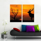 Geyik Kanvas Tablo thumbnail 2