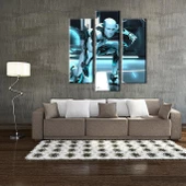Robot 3D  Kanvas Tablo thumbnail 2