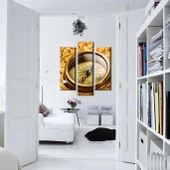 Gold Pusula  Kanvas Tablo thumbnail 2