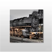 Tren Yaklaşırken Kanvas Tablo thumbnail 1