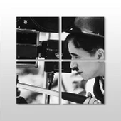 Charlie Chaplin Kanvas Tablo thumbnail 1