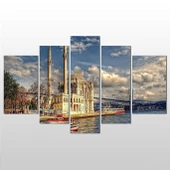İstanbul Boğazı  Kanvas Tablo thumbnail 1