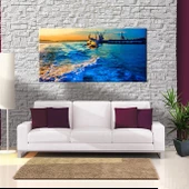 Dalgalı Deniz Kanvas Tablo thumbnail 2