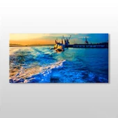 Dalgalı Deniz Kanvas Tablo thumbnail 1