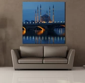 GECE CAMİ KÖPRÜ KANVAS TABLO thumbnail 2