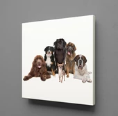KÖPEK TOPLULUĞU KANVAS TABLO thumbnail 1