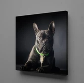 SİYAH KÖPEK KANVAS TABLO thumbnail 1