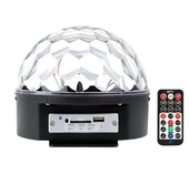 Disco Topu Usb Led Işıklı Bluetooth Hoparlör thumbnail 2