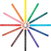 Bic Evolution Üçgen jumbo Boya Kalemi 12 Renk 1632 thumbnail 2