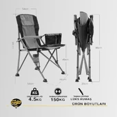 FUNKY CHAIRS River Side Katlanabilir Kamp Sandalyesi thumbnail 11